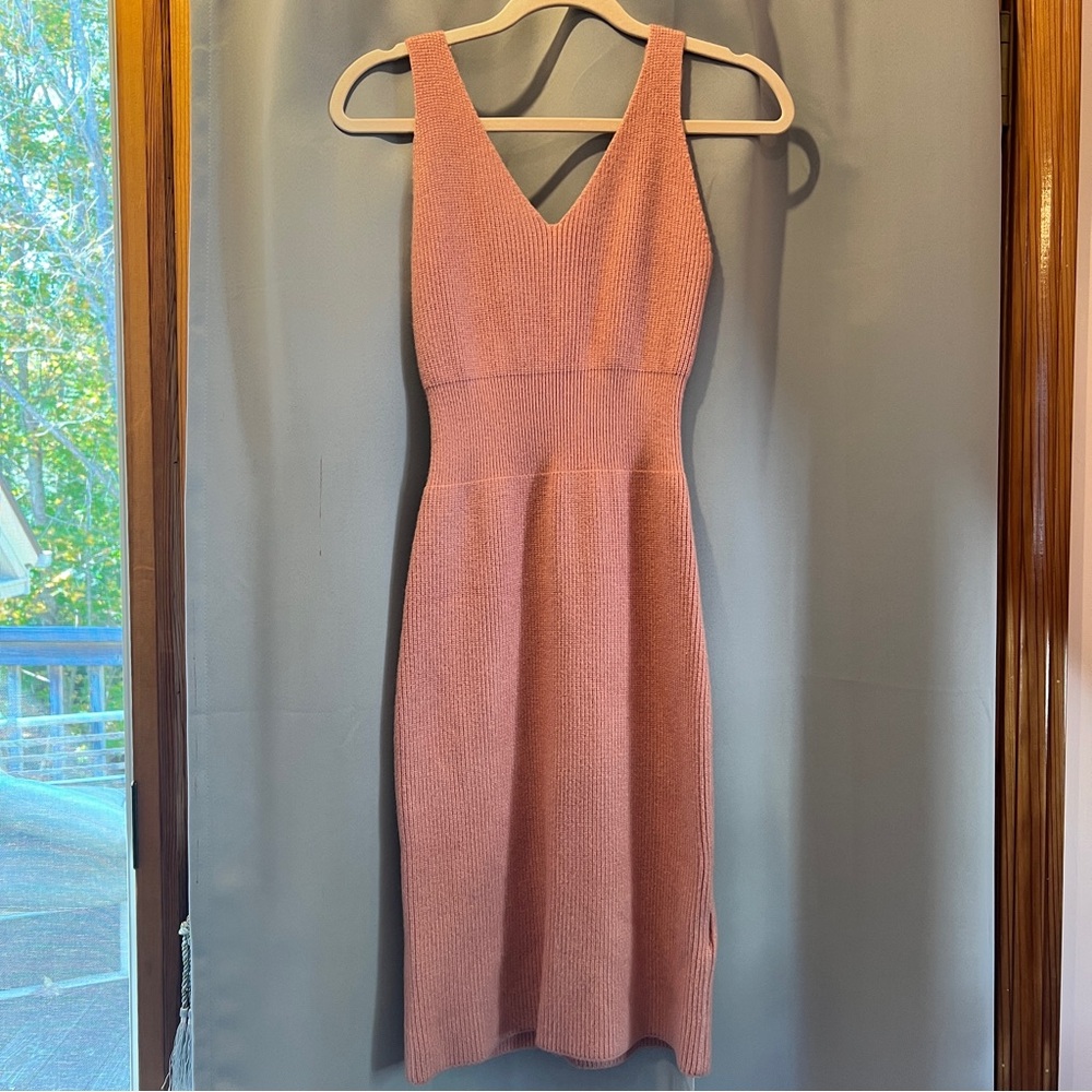 Beautiful Queenia Knit Sleeveless Dress In Mauve Size S NWT